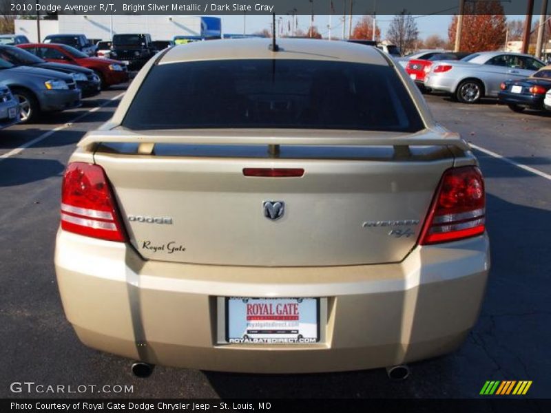 Bright Silver Metallic / Dark Slate Gray 2010 Dodge Avenger R/T