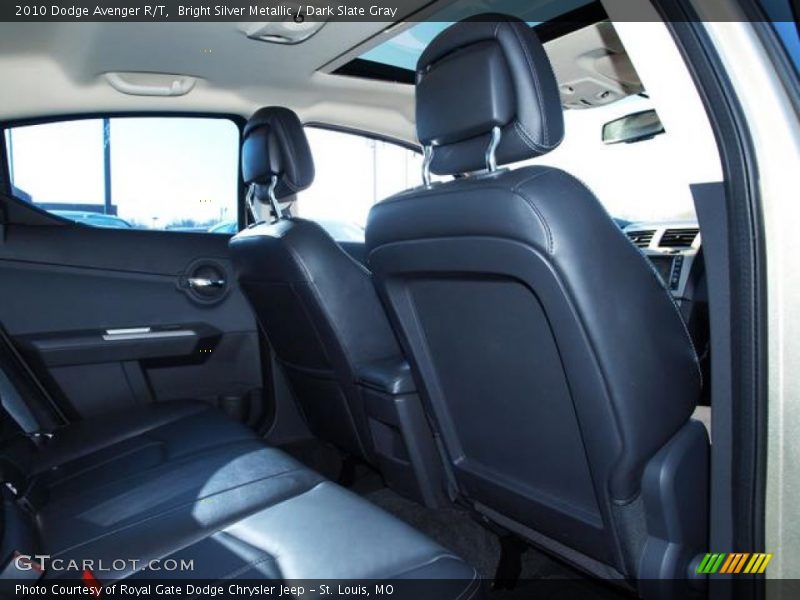 Bright Silver Metallic / Dark Slate Gray 2010 Dodge Avenger R/T