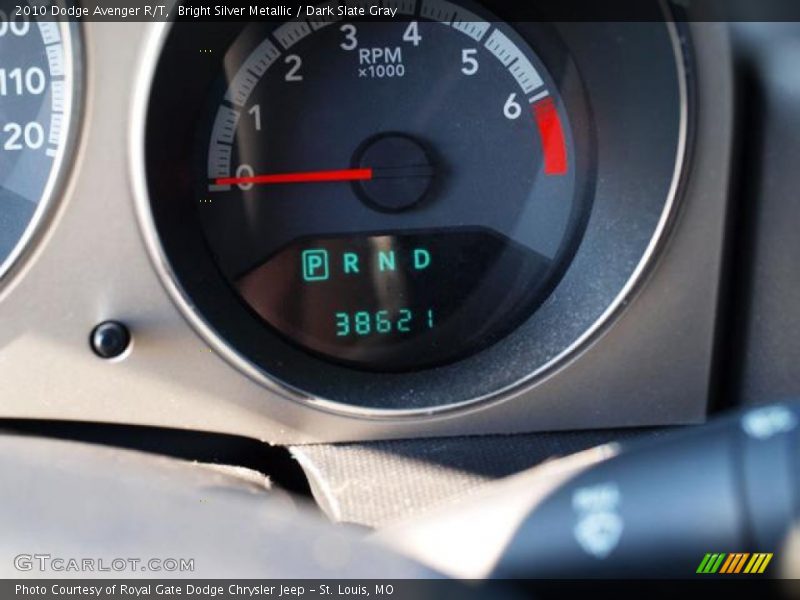 Bright Silver Metallic / Dark Slate Gray 2010 Dodge Avenger R/T