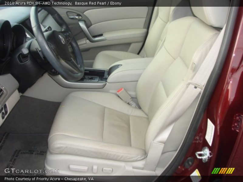 Basque Red Pearl / Ebony 2010 Acura RDX SH-AWD Technology