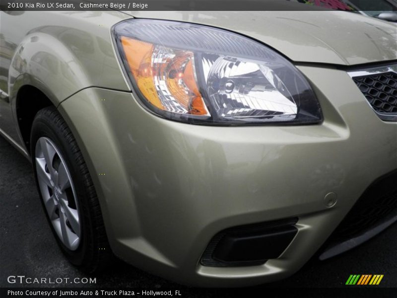 Cashmere Beige / Beige 2010 Kia Rio LX Sedan