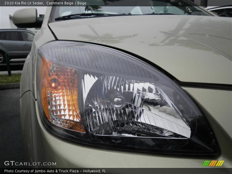 Cashmere Beige / Beige 2010 Kia Rio LX Sedan