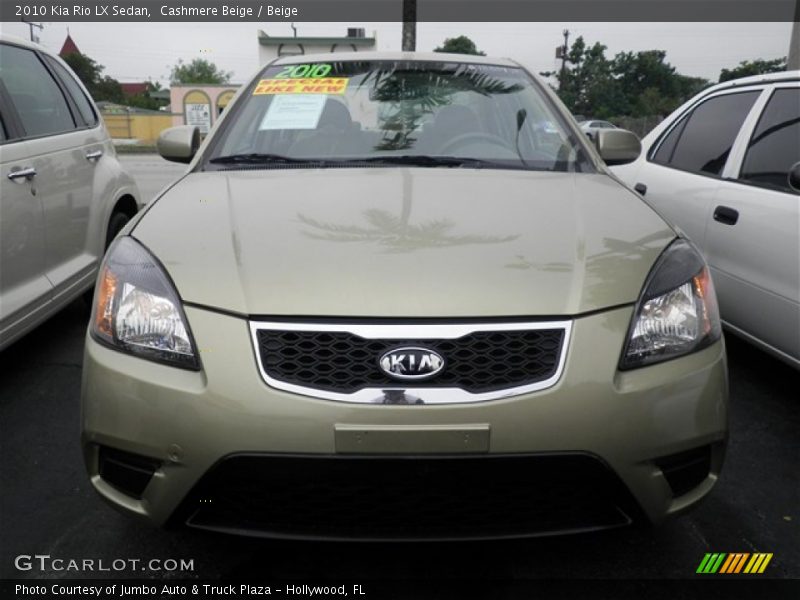 Cashmere Beige / Beige 2010 Kia Rio LX Sedan