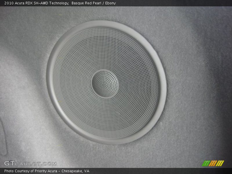 Basque Red Pearl / Ebony 2010 Acura RDX SH-AWD Technology