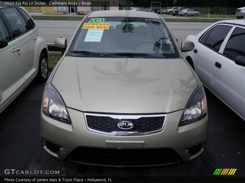 Cashmere Beige / Beige 2010 Kia Rio LX Sedan
