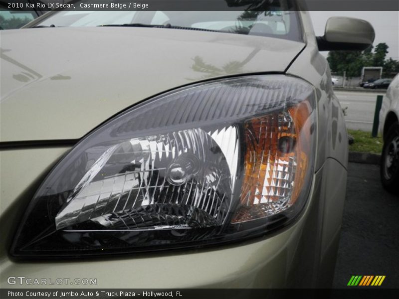 Cashmere Beige / Beige 2010 Kia Rio LX Sedan