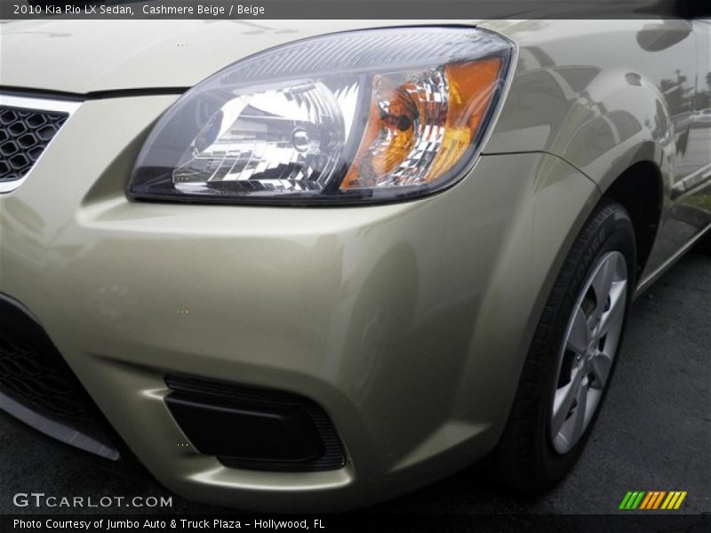 Cashmere Beige / Beige 2010 Kia Rio LX Sedan