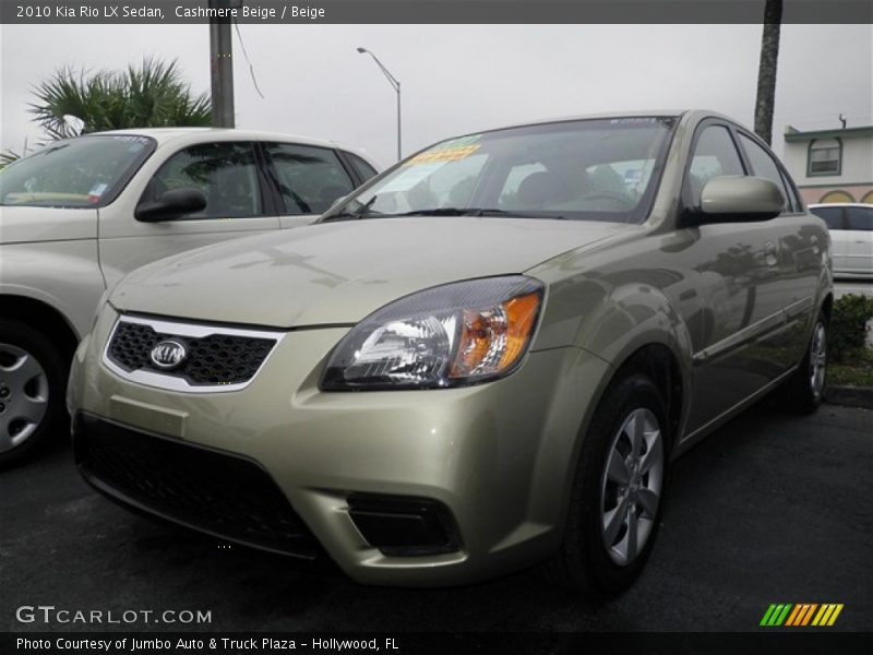 Cashmere Beige / Beige 2010 Kia Rio LX Sedan