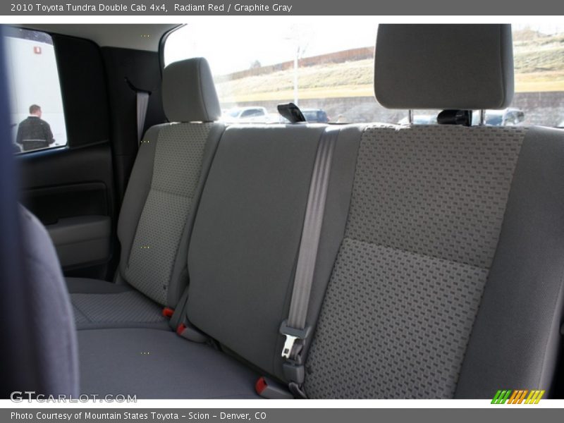 Radiant Red / Graphite Gray 2010 Toyota Tundra Double Cab 4x4