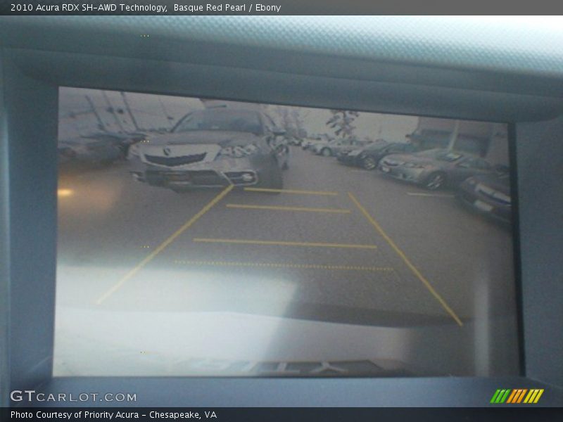 Basque Red Pearl / Ebony 2010 Acura RDX SH-AWD Technology
