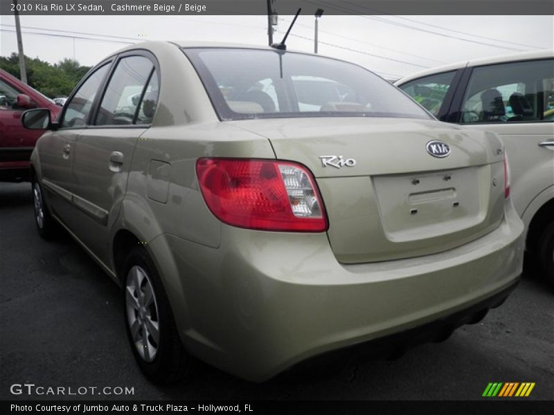 Cashmere Beige / Beige 2010 Kia Rio LX Sedan