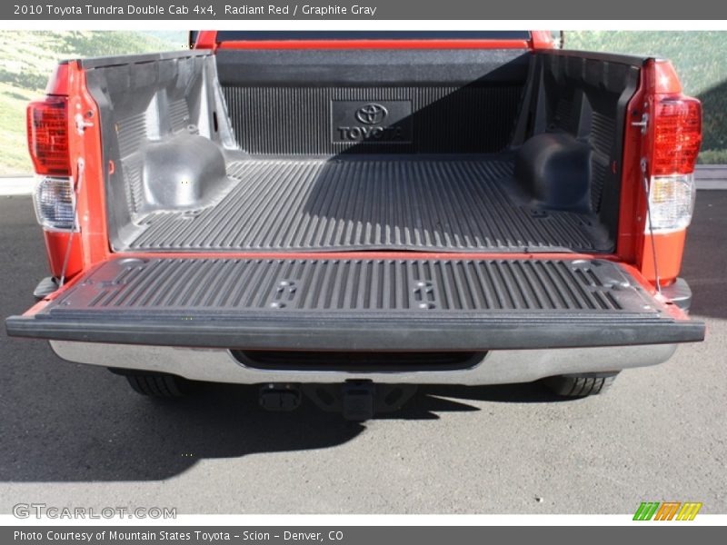 Radiant Red / Graphite Gray 2010 Toyota Tundra Double Cab 4x4