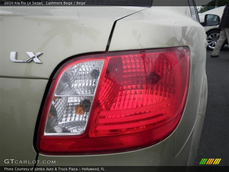 Cashmere Beige / Beige 2010 Kia Rio LX Sedan