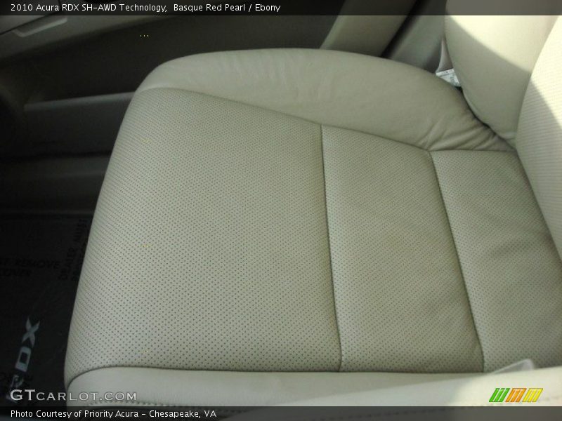 Basque Red Pearl / Ebony 2010 Acura RDX SH-AWD Technology