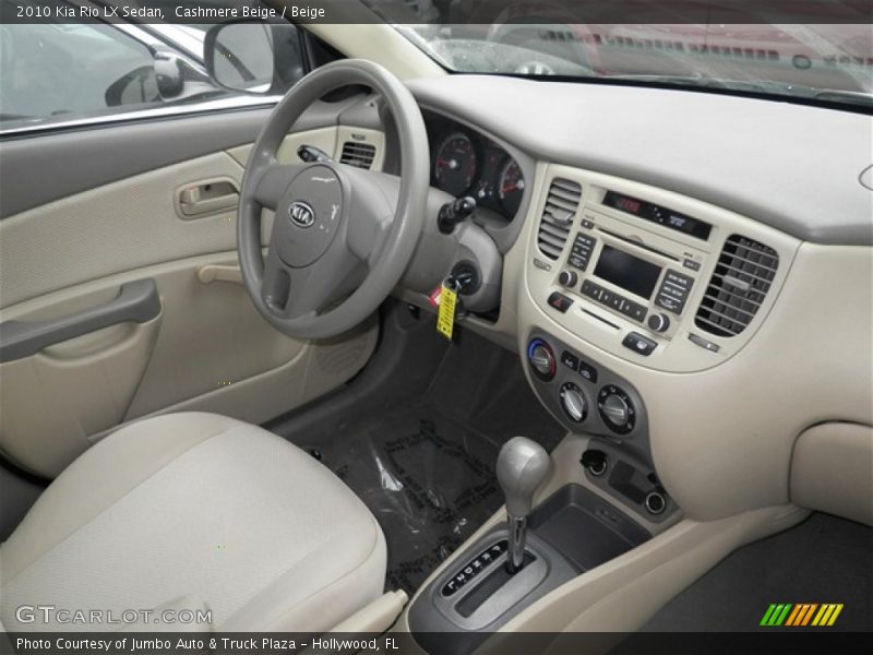 Cashmere Beige / Beige 2010 Kia Rio LX Sedan