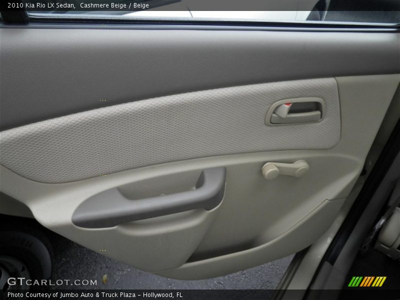 Cashmere Beige / Beige 2010 Kia Rio LX Sedan