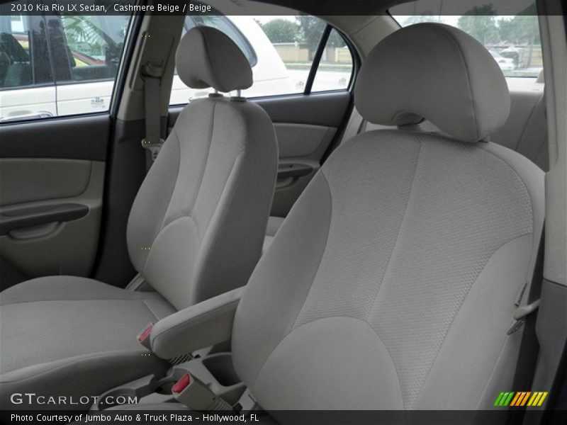Cashmere Beige / Beige 2010 Kia Rio LX Sedan