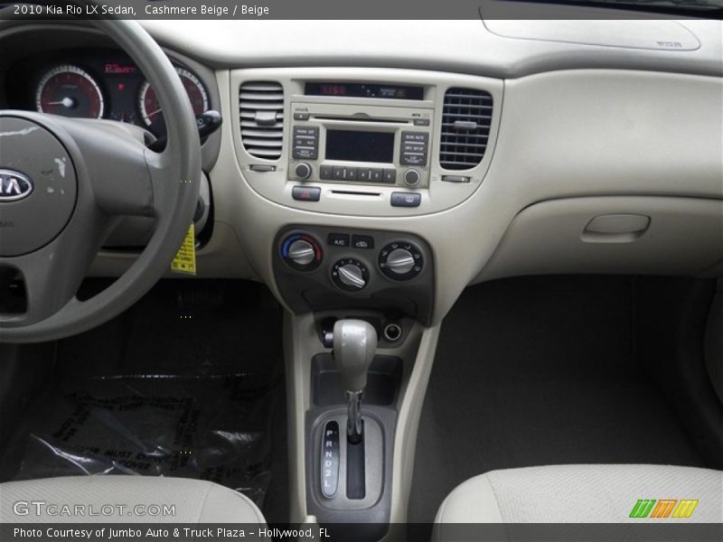 Cashmere Beige / Beige 2010 Kia Rio LX Sedan