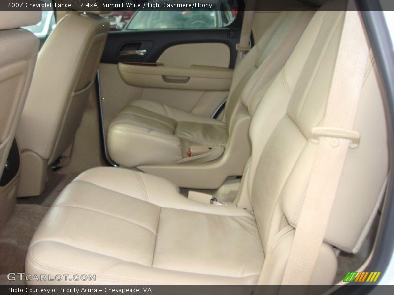 Summit White / Light Cashmere/Ebony 2007 Chevrolet Tahoe LTZ 4x4