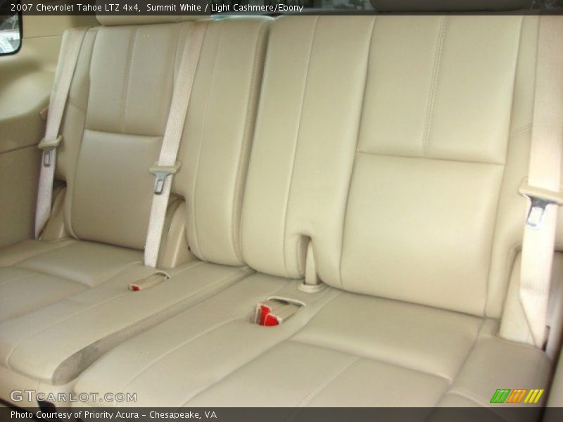 Summit White / Light Cashmere/Ebony 2007 Chevrolet Tahoe LTZ 4x4