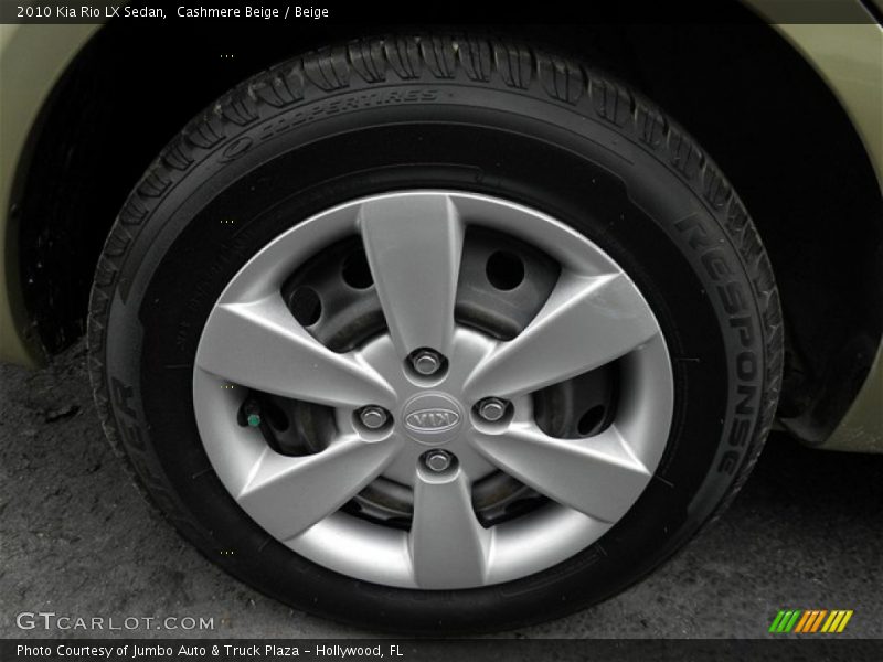 Cashmere Beige / Beige 2010 Kia Rio LX Sedan