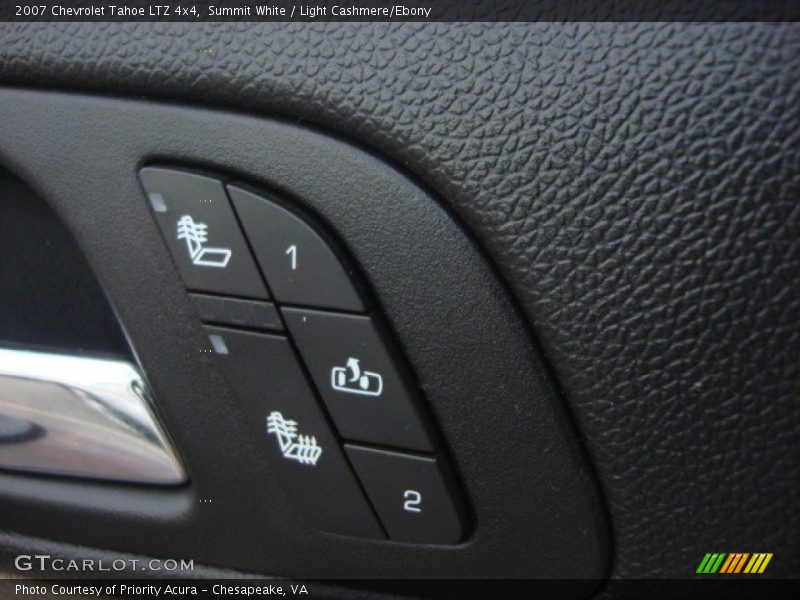 Summit White / Light Cashmere/Ebony 2007 Chevrolet Tahoe LTZ 4x4