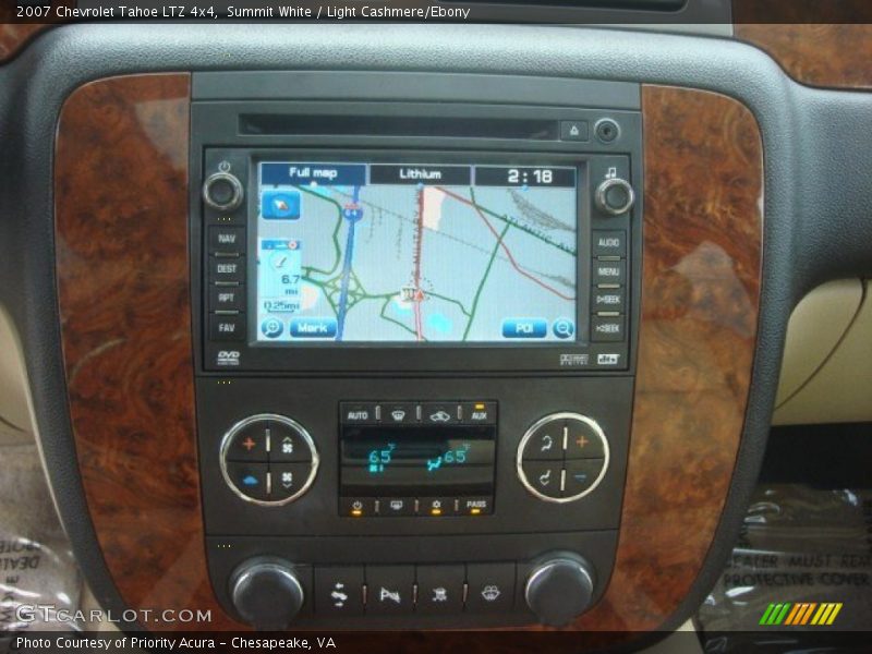 Summit White / Light Cashmere/Ebony 2007 Chevrolet Tahoe LTZ 4x4