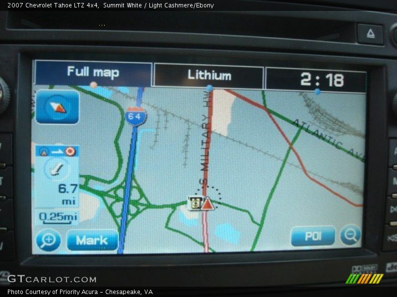 Summit White / Light Cashmere/Ebony 2007 Chevrolet Tahoe LTZ 4x4