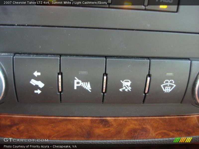 Summit White / Light Cashmere/Ebony 2007 Chevrolet Tahoe LTZ 4x4
