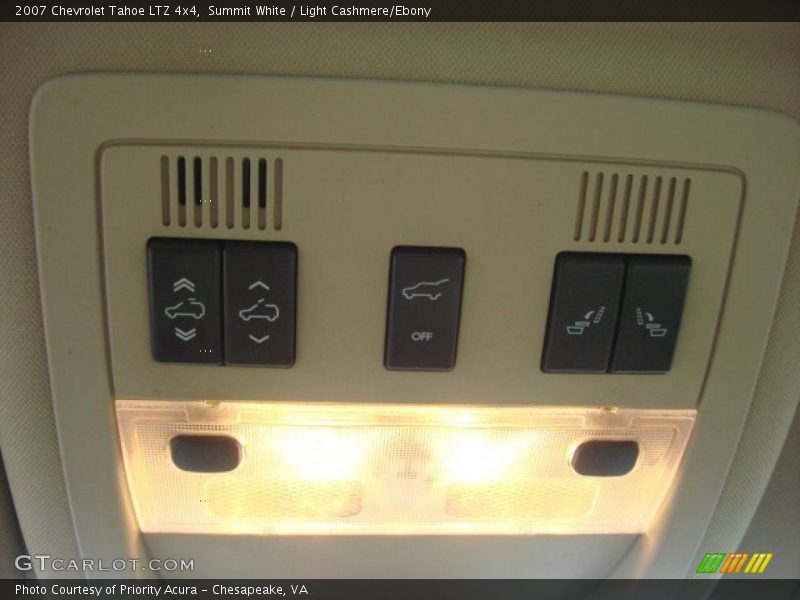 Summit White / Light Cashmere/Ebony 2007 Chevrolet Tahoe LTZ 4x4