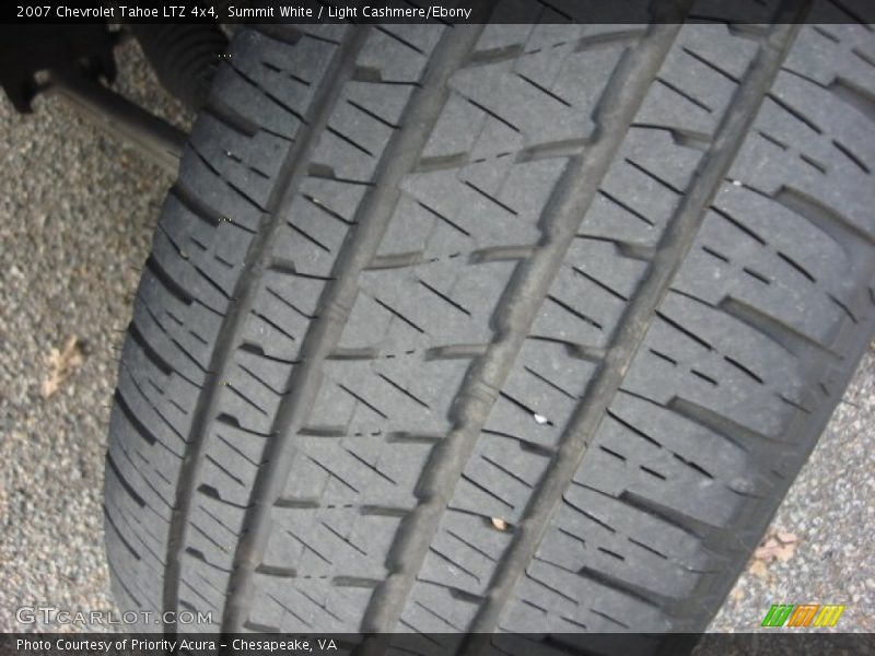 Summit White / Light Cashmere/Ebony 2007 Chevrolet Tahoe LTZ 4x4