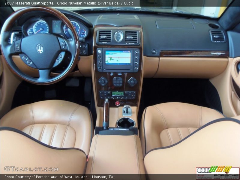 Grigio Nuvolari Metallic (Silver Beige) / Cuoio 2007 Maserati Quattroporte