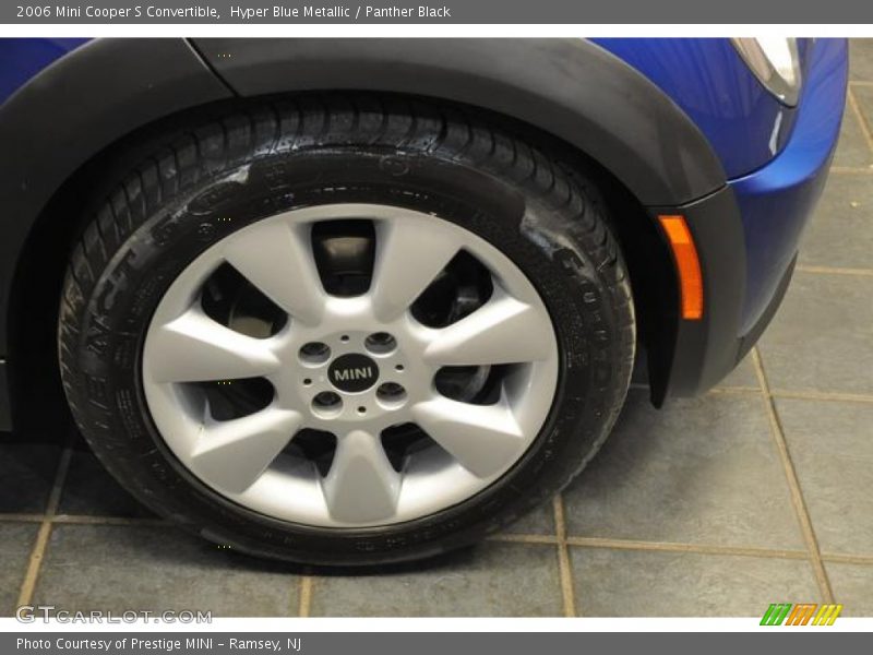 Hyper Blue Metallic / Panther Black 2006 Mini Cooper S Convertible