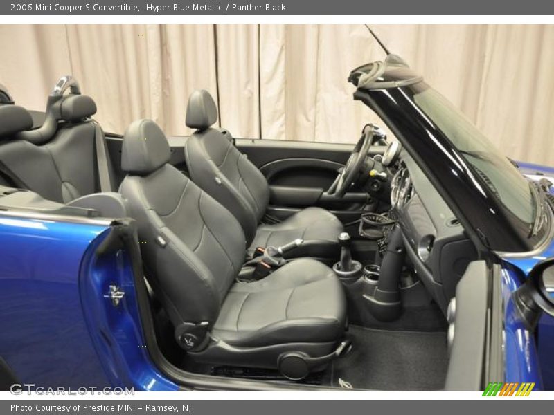 Hyper Blue Metallic / Panther Black 2006 Mini Cooper S Convertible