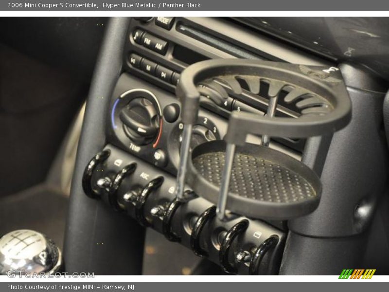 Hyper Blue Metallic / Panther Black 2006 Mini Cooper S Convertible