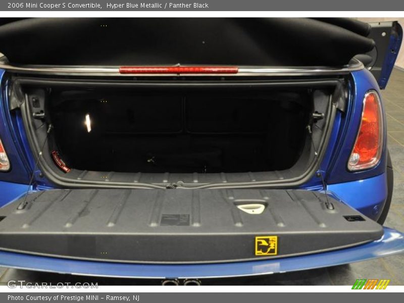 Hyper Blue Metallic / Panther Black 2006 Mini Cooper S Convertible