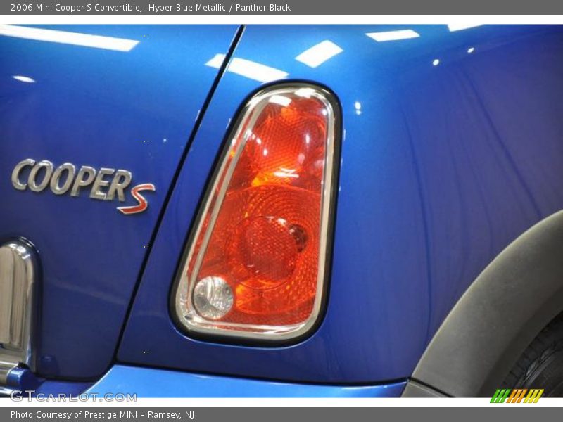 Hyper Blue Metallic / Panther Black 2006 Mini Cooper S Convertible