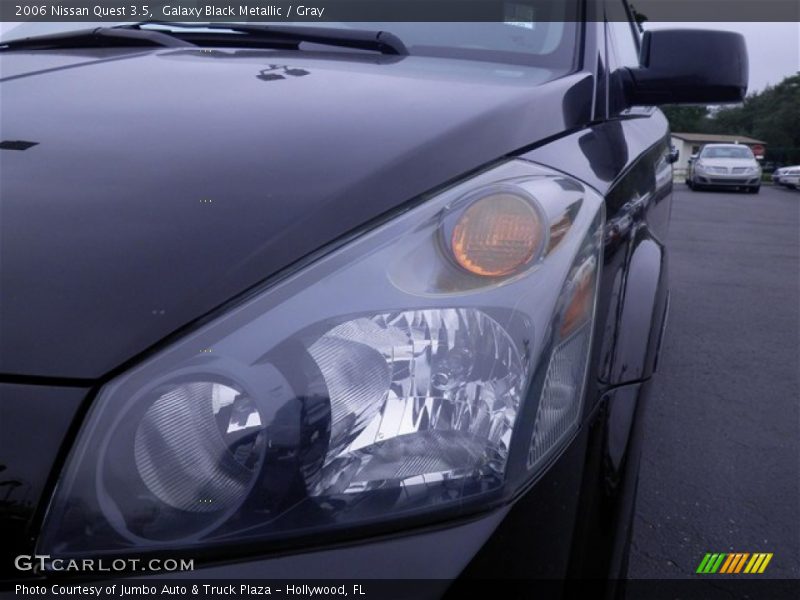 Galaxy Black Metallic / Gray 2006 Nissan Quest 3.5