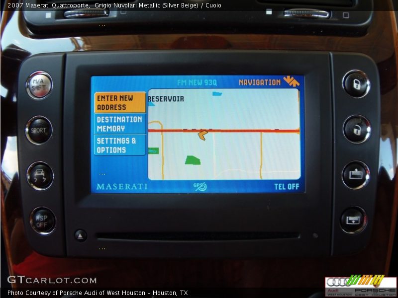 Grigio Nuvolari Metallic (Silver Beige) / Cuoio 2007 Maserati Quattroporte