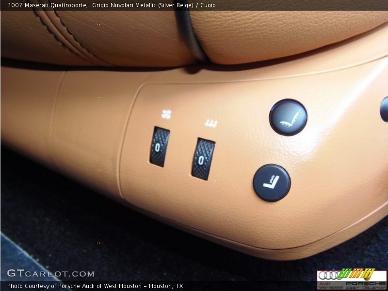 Grigio Nuvolari Metallic (Silver Beige) / Cuoio 2007 Maserati Quattroporte