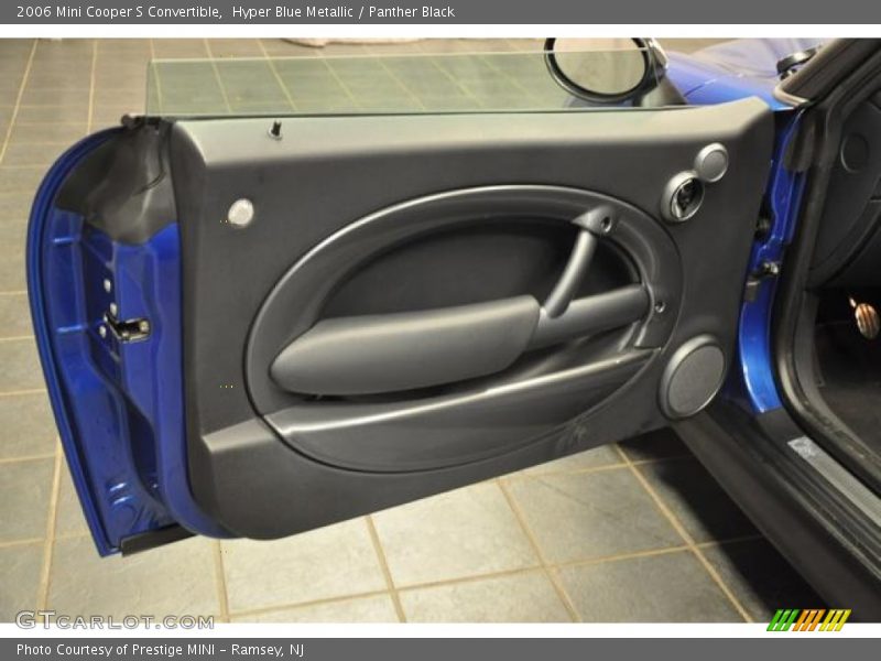 Hyper Blue Metallic / Panther Black 2006 Mini Cooper S Convertible