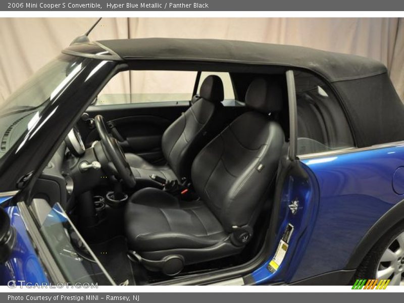 Hyper Blue Metallic / Panther Black 2006 Mini Cooper S Convertible