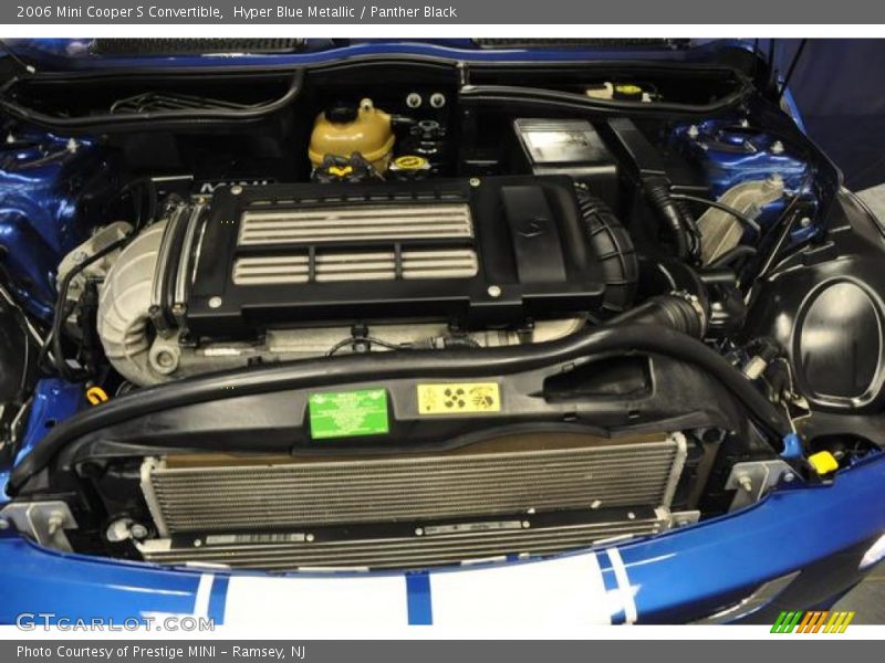 Hyper Blue Metallic / Panther Black 2006 Mini Cooper S Convertible