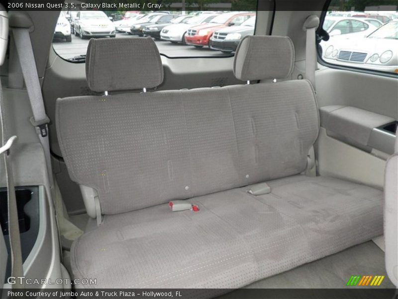 Galaxy Black Metallic / Gray 2006 Nissan Quest 3.5
