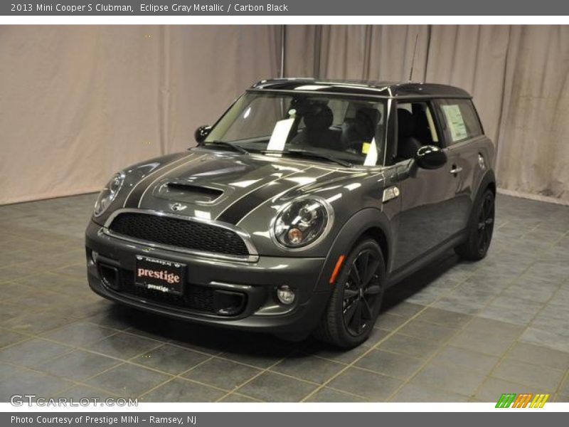 Eclipse Gray Metallic / Carbon Black 2013 Mini Cooper S Clubman