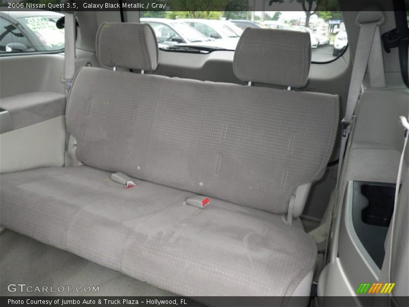 Galaxy Black Metallic / Gray 2006 Nissan Quest 3.5