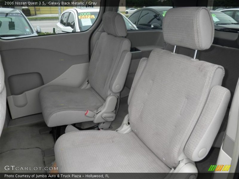 Galaxy Black Metallic / Gray 2006 Nissan Quest 3.5