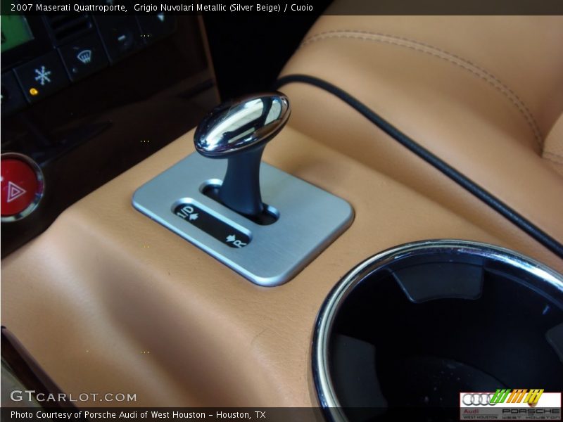 Grigio Nuvolari Metallic (Silver Beige) / Cuoio 2007 Maserati Quattroporte