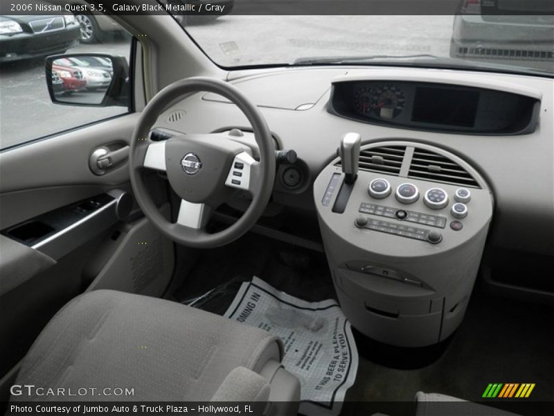 Galaxy Black Metallic / Gray 2006 Nissan Quest 3.5