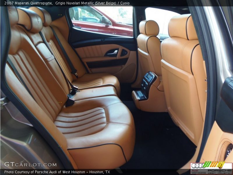 Grigio Nuvolari Metallic (Silver Beige) / Cuoio 2007 Maserati Quattroporte